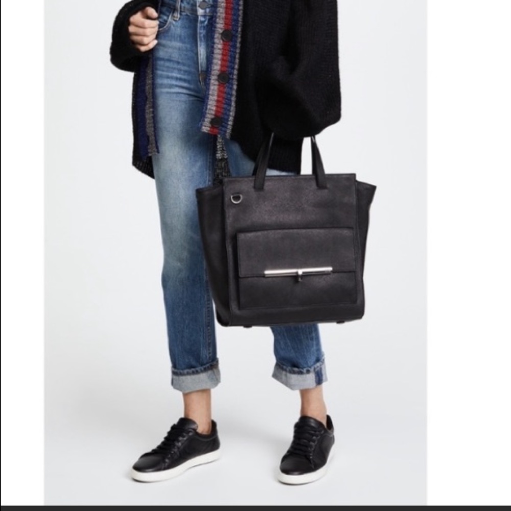 Botkier Jagger Black Crossbody Handbag Tote